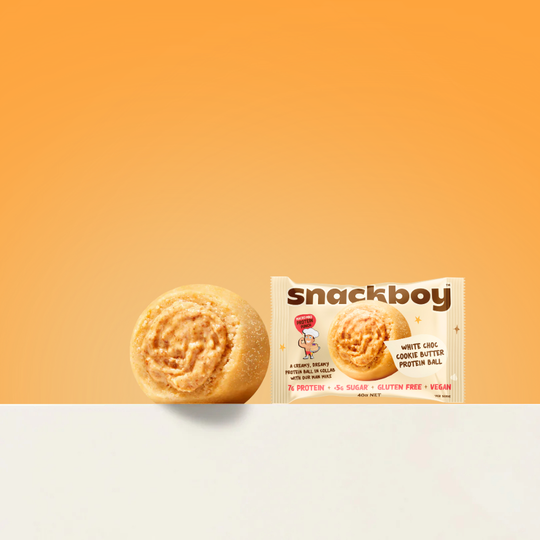 White Choc Cookie Butter (12 Balls)