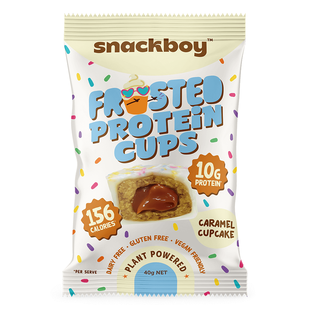 Caramel Cupcake Frosted Protein Cup (1 Piece)