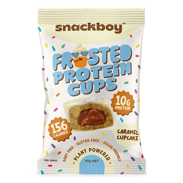 Caramel Cupcake Frosted Protein Cup (1 Piece)