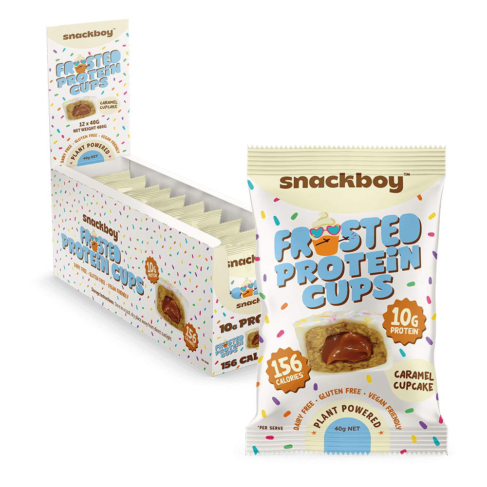 Caramel Cupcake Frosted Protein Cup (1 Piece)