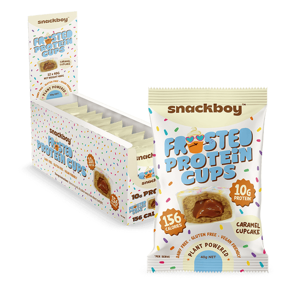 Caramel Cupcake Frosted Protein Cup (1 Piece)
