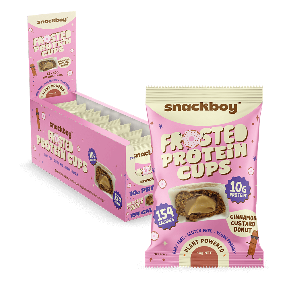 Cinnamon Custard Donut Frosted Protein Cup (1 Piece)