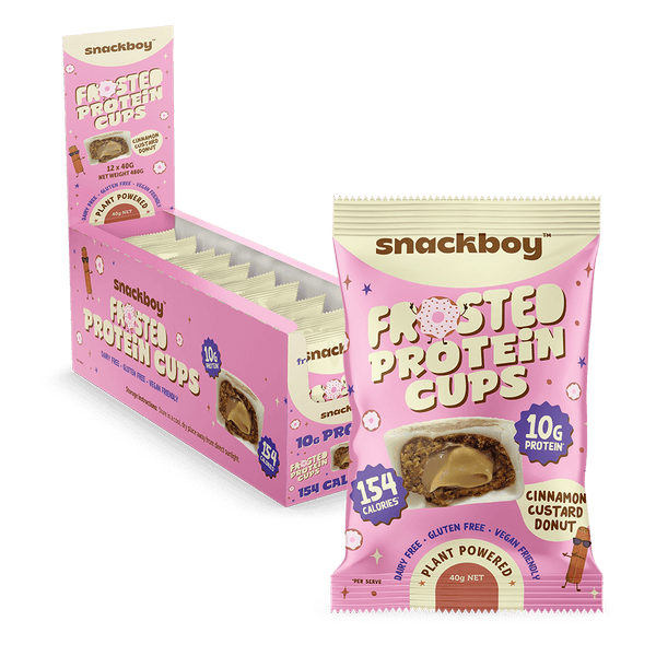 Cinnamon Custard Donut Frosted Protein Cup (1 Piece)