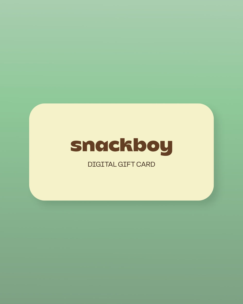 Snackboy Gift Card